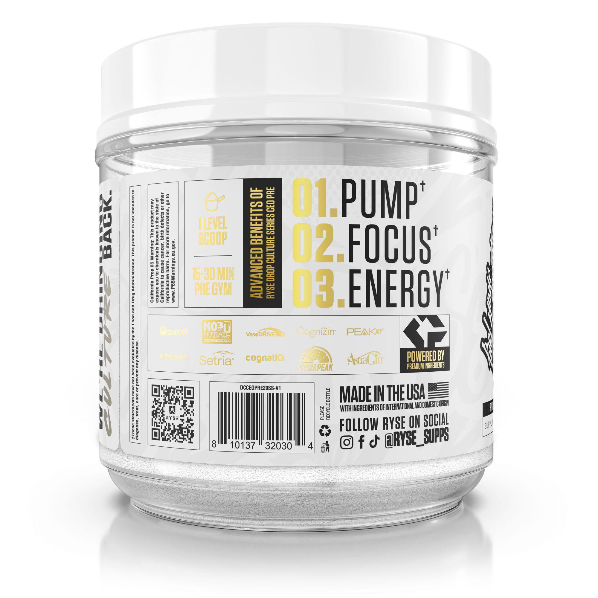 CEO Pre-Workout - Creatine Daily