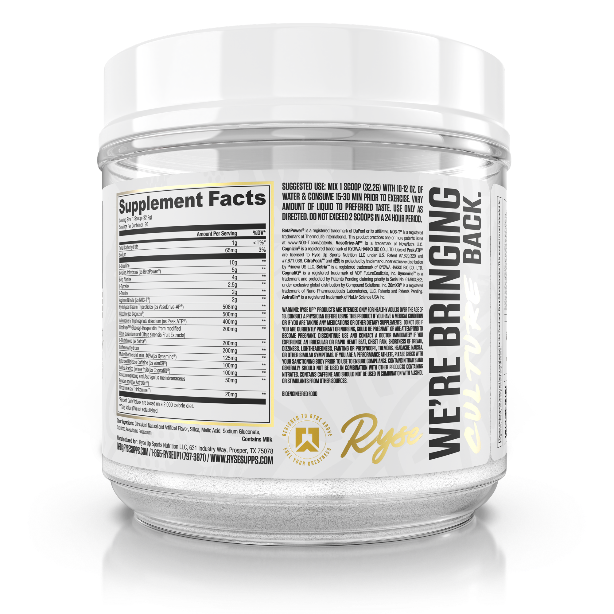 CEO Pre-Workout - Creatine Daily